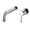 Chrome, variant on SUMERAIN Wall Mounted Bathtub Faucet, Chrome Single Handle Tub Faucet