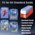 thumbnail image 4 of Fundas para cartas TRUGQ 400 con cargas superiores de 3 x 4 pulgadas para cartas coleccionables, 4 of 7