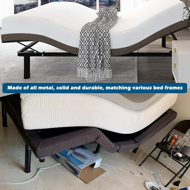Heavy duty adjustable bed base discount