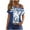 Navy-1, variant on VerPetridure American Flag Shirts for Women 4th of July T Shirt Funny USA Print Crew Neck Tees Patriotic Casual Short Sleeve Tops