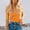 Yellow, variant on Women Solid Color Shirt 3/4 Sleeve High Neck Turtleneck Slim Fit Plain Daily Wear Summer Breathable Soft Tee Comfort Casual Top