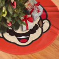 thumbnail image 2 of Falda para árbol de Navidad de Mario, suave y divertida, decoración navideña de granja con cuello para árbol de Navidad de 48", 2 of 4