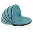thumbnail image 3 of ECR4Kids Spectator Adjustable Floor Chair, Smoky Blue, 3 of 10