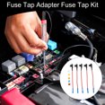 thumbnail image 2 of Adaptador de fusible tap pequeño Unique Bargains, kit de 5 fusibles (5A+10A+15A+20A+25A), 2 of 7