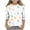 Multicolor Womens Easter Shirts #3, variant on Easter Shirts for Teens 3-13Y 3/4 Length Sleeve Cute Bunny Eggs Printed Graphic T-Shirts Crewneck Basic Tees Top Rabbit T Shirt Multicolor 12-13Years