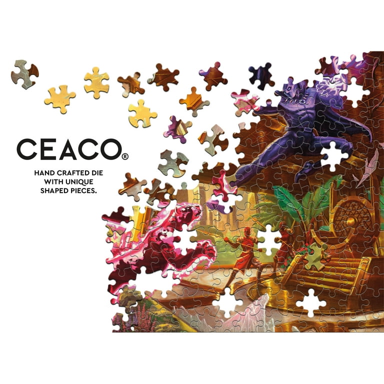 Ceaco 500 Piece Black Panther Jigsaw Puzzle by Thomas Kinkade