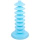 thumbnail image 4 of FELTECHELECTR Soporte para paletas con múltiples agujeros, expositor para paletas, soporte para secar paletas de pastel, estante para paletas, 4 of 5
