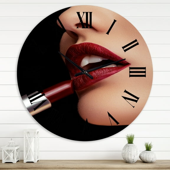 Designart 1 in Quartz Modern/Contemporary Wall Clock