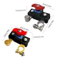 thumbnail image 4 of Interruptor de desconexión de batería de 12V/24V con protección contra fugas, 4 of 5