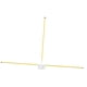 thumbnail image 4 of Palos de alineación de golf, palos de práctica de golf, conexión cruzada, entrenador de swing completo Amarillo, 4 of 8