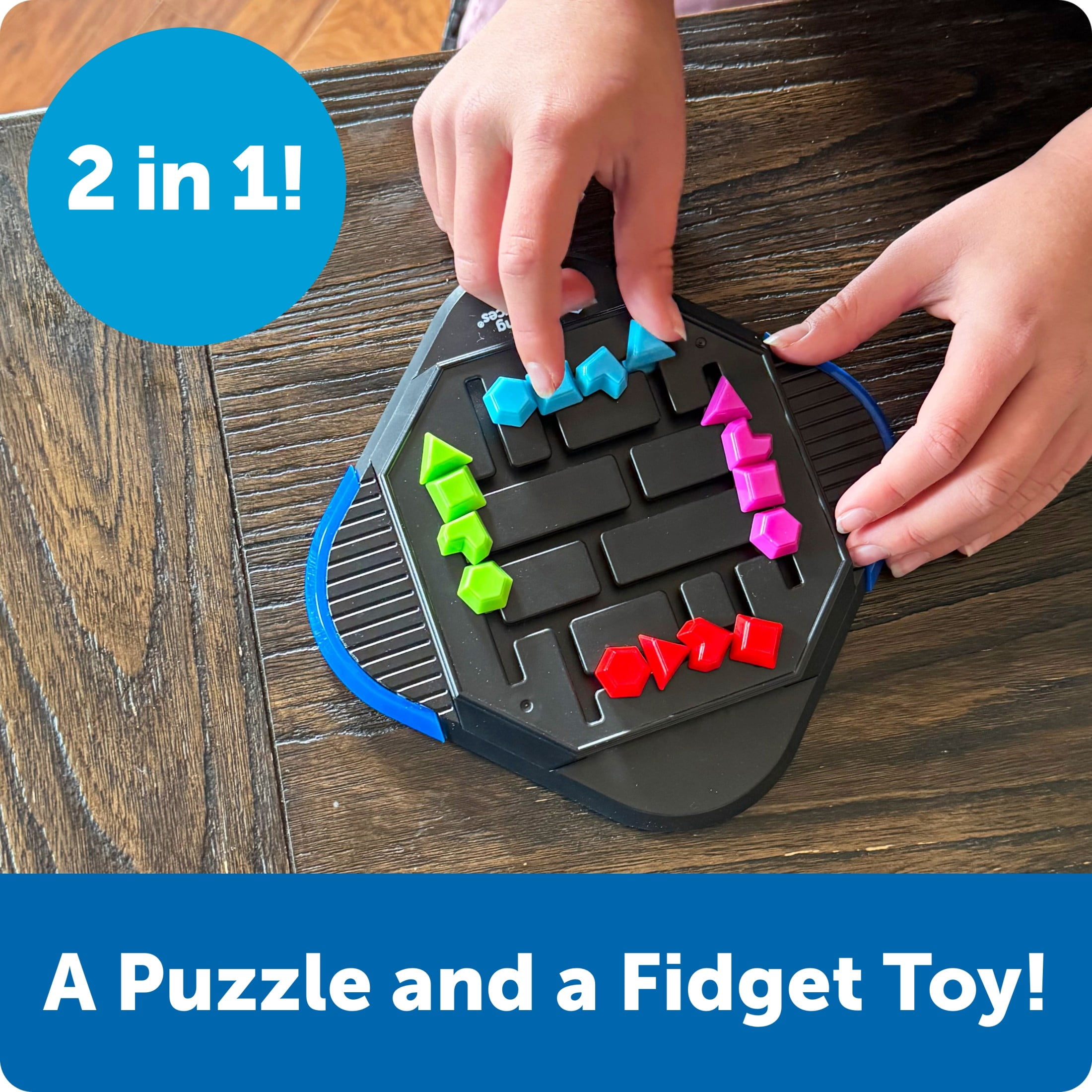 Learning Resources SlideMinder Brain Teaser, Puzzle Game 3D, Fidget Toys for Kids, Ages 6 +