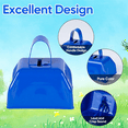 thumbnail image 2 of Cow Bells Noise Makers Cheering Bell: 12 Pcs Metal Cowbells Blue, 2 of 7