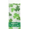 St Patrick's Day Shamrocks 54" x 102" Plastic Tablecloth