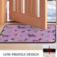 thumbnail image 3 of Cute Cartoon Dachshund Door Rugs,Washable Non Slip Door Mats Indoor,Decorative Door Mats,Entry Mat Indoor for Entrance,Bedroom,Kitchen,Bathroom,30"x17", 3 of 6