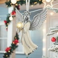 thumbnail image 3 of Heavenly Angel Christmas Tree Ornament Divine Decorations for Festive Holiday Glow and, 3 of 5
