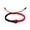 Reddish black, variant on Concentric Knot Braided Bracelets for Men Women Handmade Rope String Adjustment