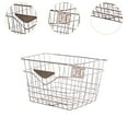 thumbnail image 6 of funtasica Bike Basket Front Handlebar Basket Stainless Steel Carry Pets Sturdy Sundries Carrying Storage Container for Bicycling Hiking A, 6 of 8