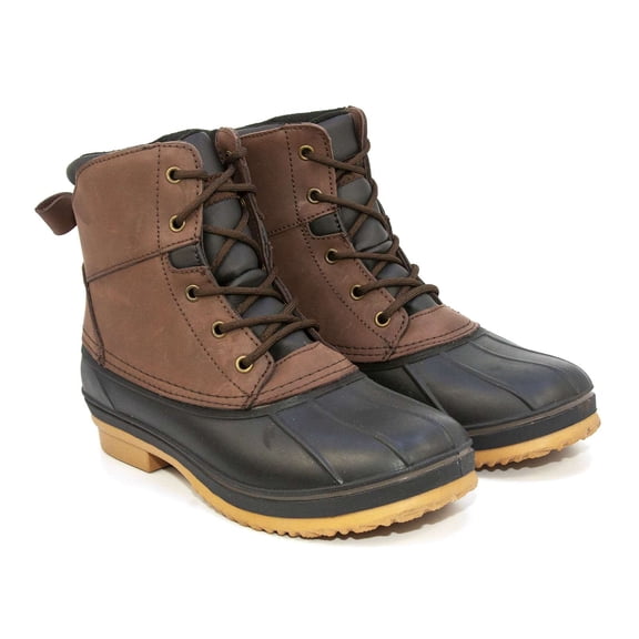Northside Men's Lewiston Waterproof Duck Boot, Chocolate,8 M US