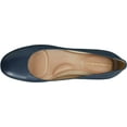thumbnail image 4 of Women's Aerosoles Platinum Eye Candy Pump Navy Leather 9 M, 4 of 5