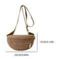 thumbnail image 2 of Riñonera Retro Elegante Bolso Cruzado para Mujer Con Correa Ancha Al Aire Libre, 2 of 9