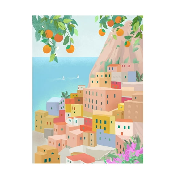 Trademark Fine Art Petra Lizde Amalfi Canvas Wall Art