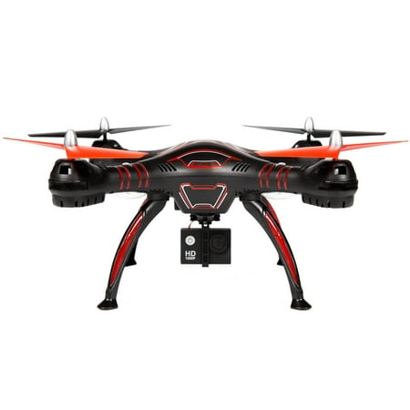 World Tech Toys Wraith SPY Drone 4.5 Channel 1080p HD Video Camera 2.4GHz RC