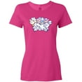 thumbnail image 3 of Inktastic Fluffy Sheep Family Women's T-Shirt, 3 of 5
