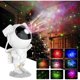 thumbnail image 1 of Lámpara de proyección de astronauta Robot cielo estrellado lámpara de proyección LED con control remoto y temporizador decoración del hogar decoración de dormitorio de Navidad esquí esquí Gafas de esquí, 1 of 5