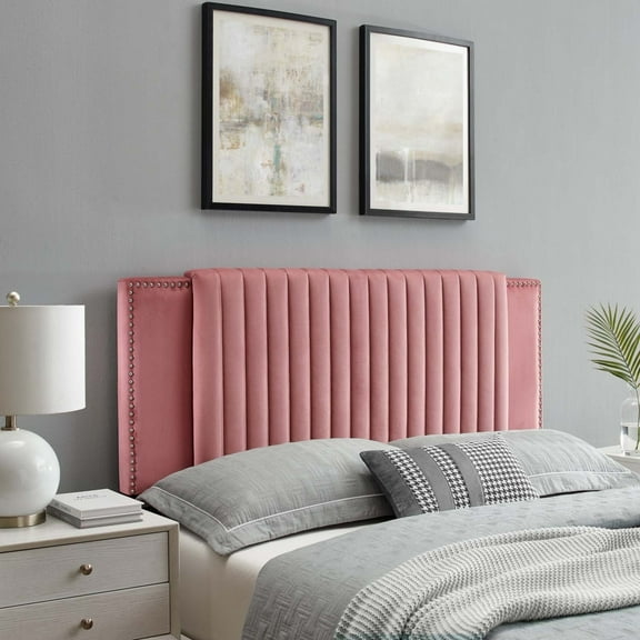 Felicity Channel Tufted Performance Velvet Twin Headboard