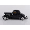 thumbnail image 2 of 1934 Ford Coupe Hardtop - Black 1:24 Scale Diecast Replica Model, 2 of 3
