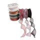 thumbnail image 4 of 10 meters/roll 40mm width Wave Silk Organza ribbon Bow material for hair ornament gift wrapping decoration lace ribbons, 4 of 4