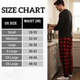thumbnail image 5 of #followMe Men's Microfleece Buffalo Plaid Pajama Pants with Pockets: Comfortable Joggers (Red and Black Buffalo Plaid Jogger, Large), 5 of 7