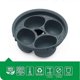 thumbnail image 4 of 4 in 1 Egg Cooker for Thermomix TM5 TM6 Egg Cooking Tool Egg Steamer Form Tray Stand Kitchen Baking Cooking Utensils, 4 of 4