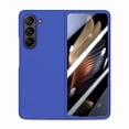 thumbnail image 3 of Allytechgroup Galaxy Z Fold 6 Case with Screen Protector, Slim Fit Full Body Shockproof Anti-Scratch Anti-Fingerprint Bumper Drop Proof Phone Case Cover for Samsung Galaxy Z Fold 6, Blue, 3 of 6