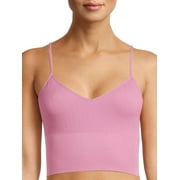 Yummie by Heather Thomson Women's Seamless Longline Waffle Bralette