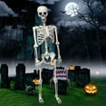 thumbnail image 4 of GiliGiliiso 165CM Skeleton Joint Adjustable Halloween Horror Ornament, 4 of 7