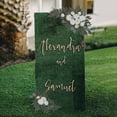 thumbnail image 5 of 2pcs Wedding Arch Flowers s Rustic Arch Floral Arrangement for Home Option, 5 of 7