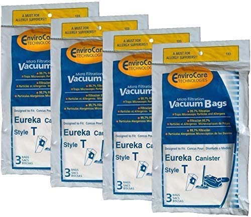Allergy Vacuum bag fit Eureka L Micro Filtration canister 61715A-6 POWER MITE 