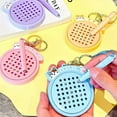 thumbnail image 2 of Hotpom CAT Magnetic Drawing Board Keychain Maze Toy, 2-in-1 Stress Relief Toy Cute Kitten Keychain-like Design For Adults Kids Travel Office Anxiety Relief, 2 of 6