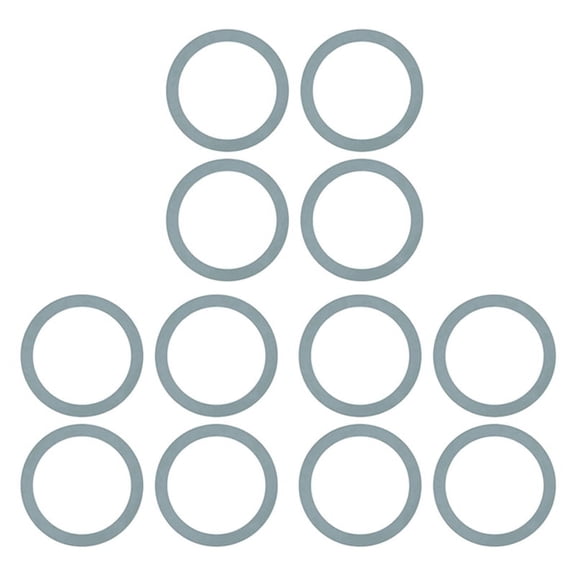 12 Pack Blender Gasket Seals for and Osterizer Blender Models, Premium Blender O-Gasket Rubber