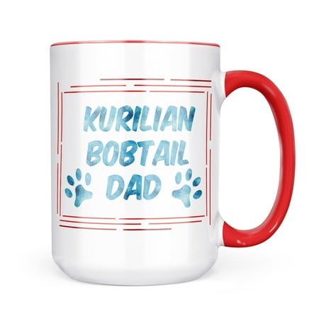 

Neonblond Dog & Cat Dad Kurilian Bobtail Mug gift for Coffee Tea lovers