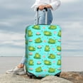 thumbnail image 7 of Hirioo Frogs And Aquatic Plants for Elasticity Suitcase Cover (No luggage Included) Durable Luggage Protector Fits 18-32 Inch Luggage-Large, 7 of 7
