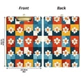 thumbnail image 5 of FORMRS Acrylic Clipboard with Low Profile Clip Standard A4 Letter Size, 12.5" x 9", Yellow Checkered Daisy, 5 of 8