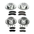 thumbnail image 3 of PowerStop Front and Rear Z23 Evolution Sport Carbon-Fiber Ceramic Brake Pad and Drilled & Slotted Rotor Kit Fits: FORD Select Models K1907, 3 of 10