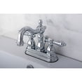 thumbnail image 2 of Kingston Brass KS1601BAL 4 in. Centerset Bathroom Faucet, Polished Chrome, 2 of 4