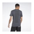thumbnail image 2 of Reebok Mens Les Mills MyoKnit Basic T-Shirt, Grey, Small, 2 of 6