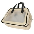 thumbnail image 3 of Bolsa de drenaje en seco y húmedo, gran capacidad, malla transpirable, bolsa de inodoro con separación en seco y húmedo, color negro medio, 3 of 5