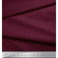 thumbnail image 2 of Soimoi Purple polyester Crepe Fabric Arrows Arrow Print Fabric by the Yard 42 Inch Wide, 2 of 3