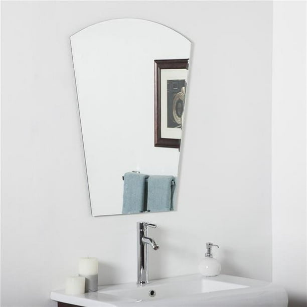 Decor Wonderland SSM3005 Paris Miroir de Salle de Bain Moderne - Argent