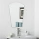Decor Wonderland SSM3005 Paris Miroir de Salle de Bain Moderne - Argent – image 1 sur 1